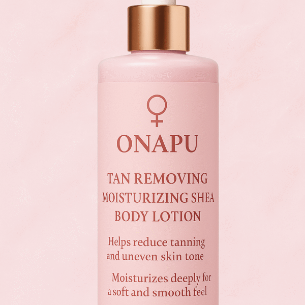 TAN REMOVING MOISTIRIZING SHEA BODY LOTION