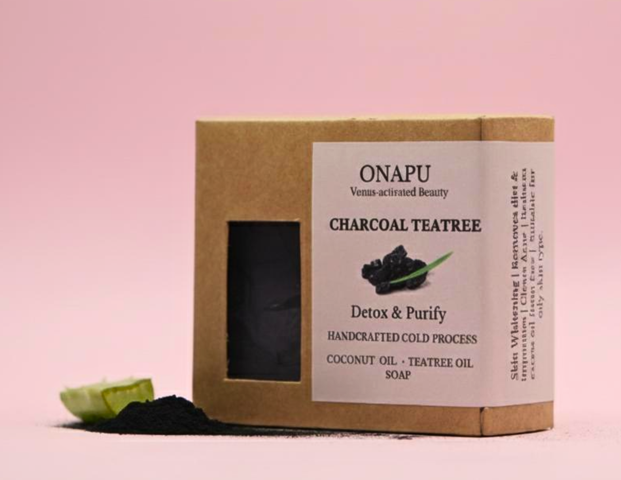 Charcoal Tea Tree Oil Soap 120g